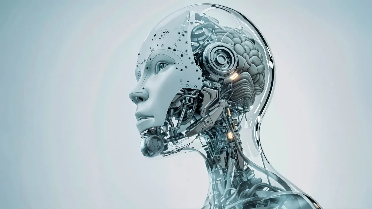 Abstract visualisation representing artificial intelligence
